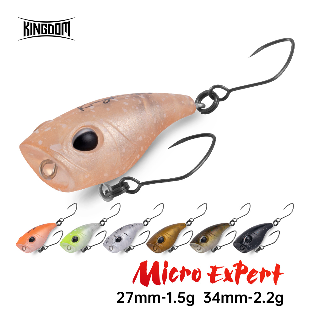 Fishing Lure Topwater - Kingdom Micro Expert Topwater Popper 1,5