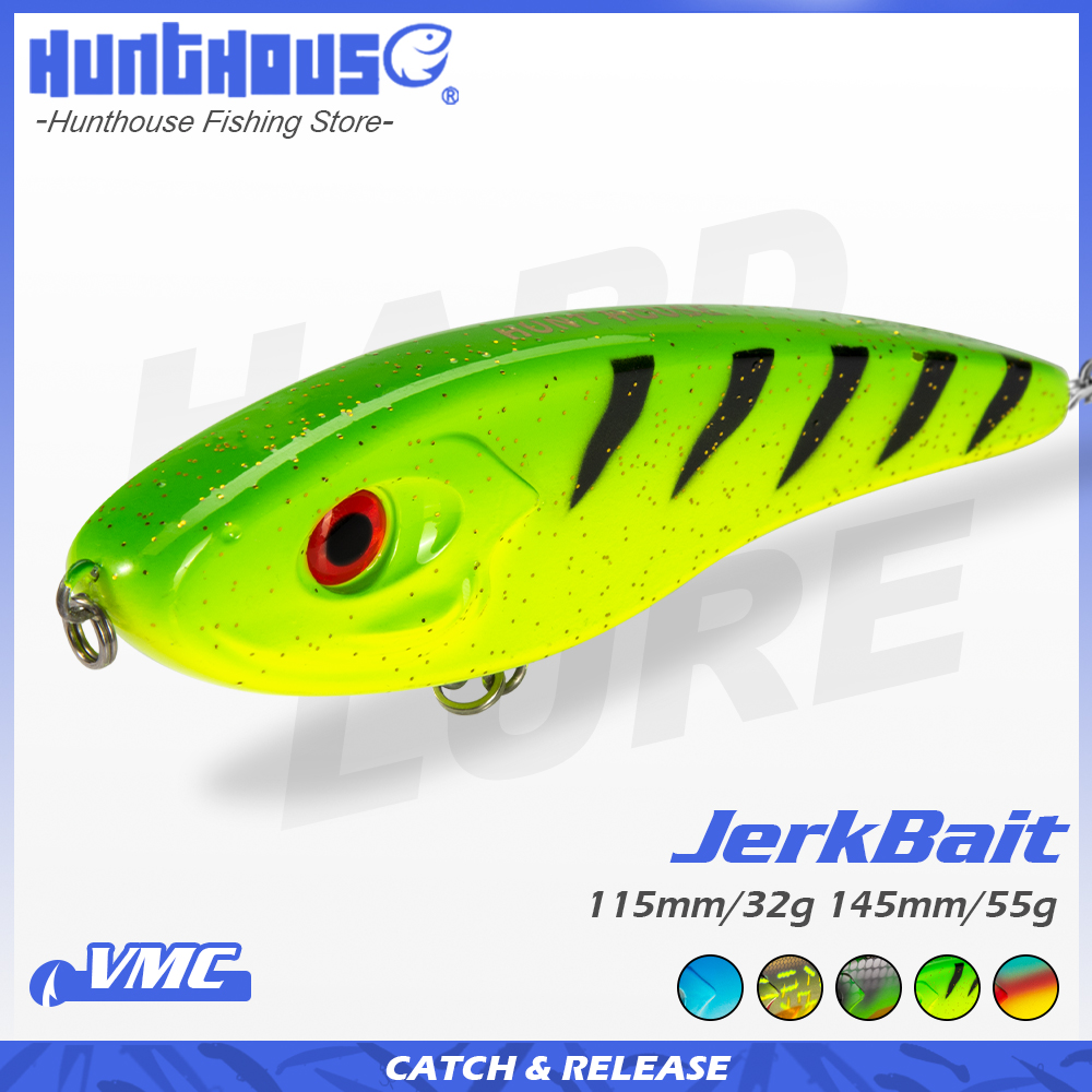 Fishing Lure Jerkbait - Воблер Hunthouse Jerkbait Musky Buster для