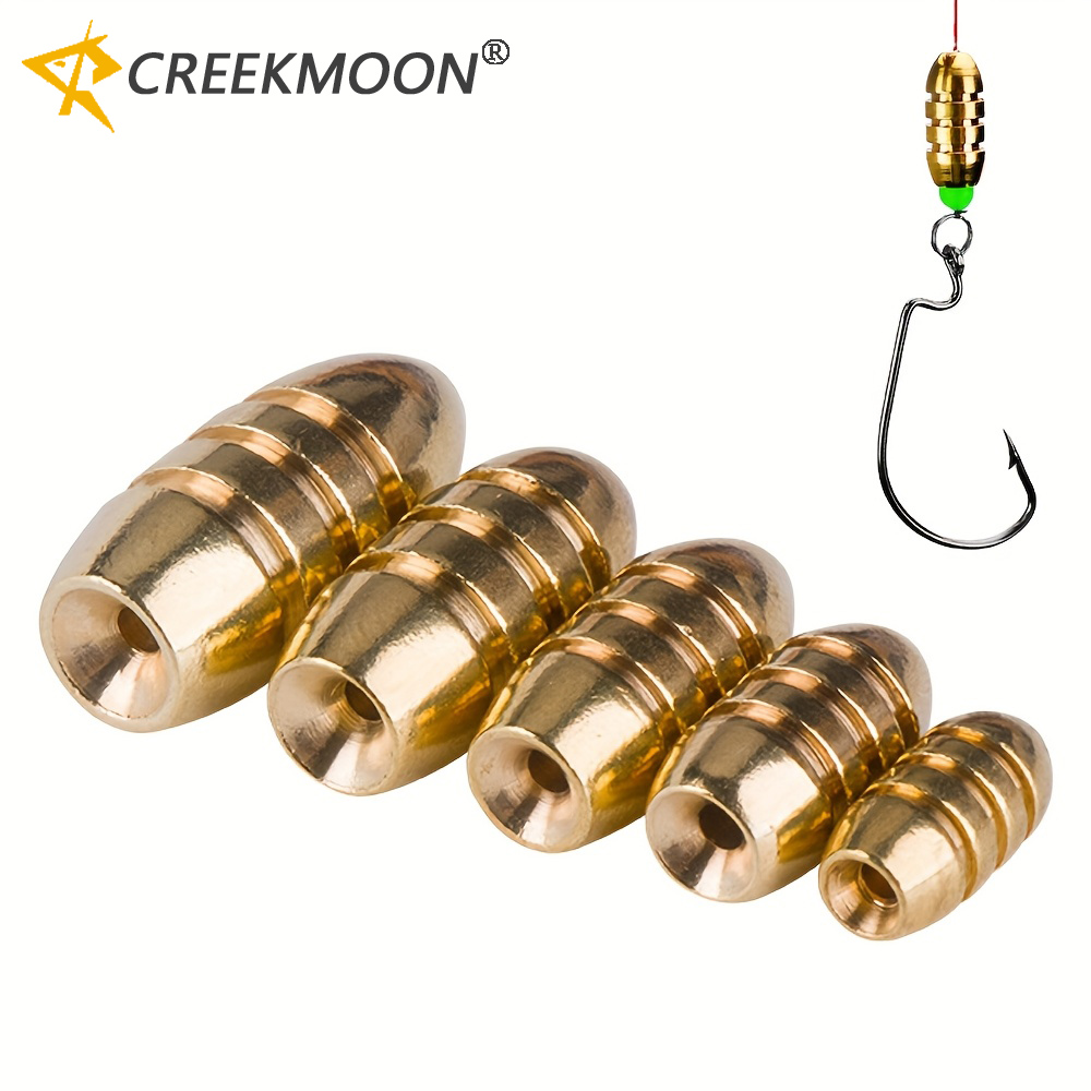 Fishing Lure Accessories - 20 шт. латунные медные грузила для