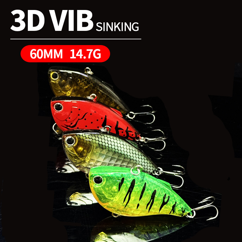 Воблеры VIB 60 мм, 14,7 г, тон – обзор и цена Fishing Lure Jerkbait