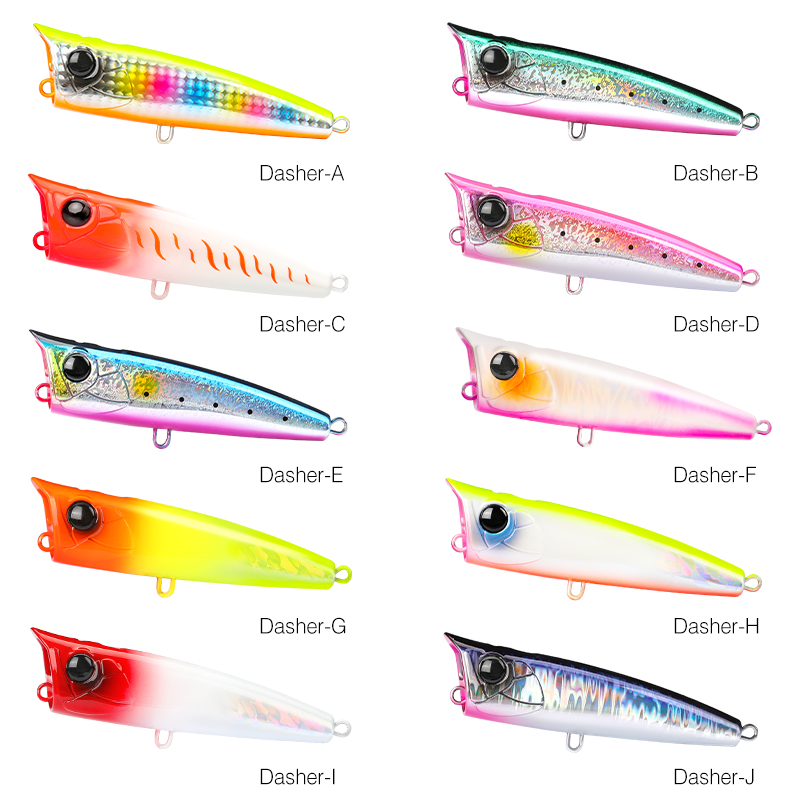 TSURINOYA 90 мм 23 г топвотер  – обзор и цена Fishing Lure Topwater