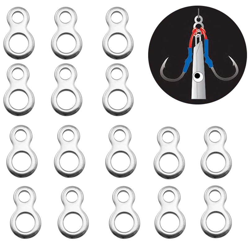 10-50 шт., рыболовные кольца и – обзор и цена Fishing Lure Accessories