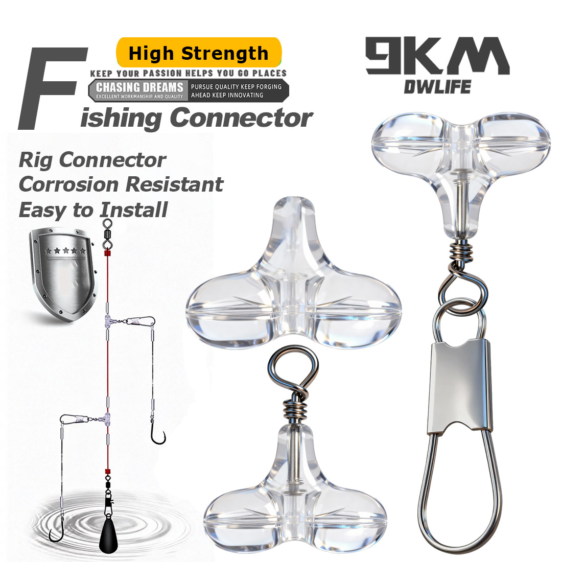 9KM Т-образные рыболовные крес – обзор и цена Fishing Lure Accessories