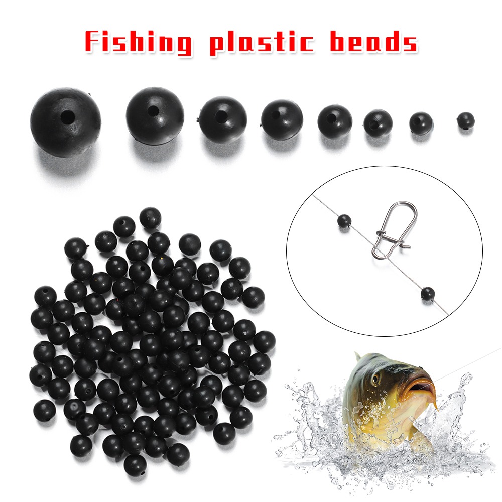 100 шт./лот рыболовные бусины, – обзор и цена Fishing Lure Soft Plastic