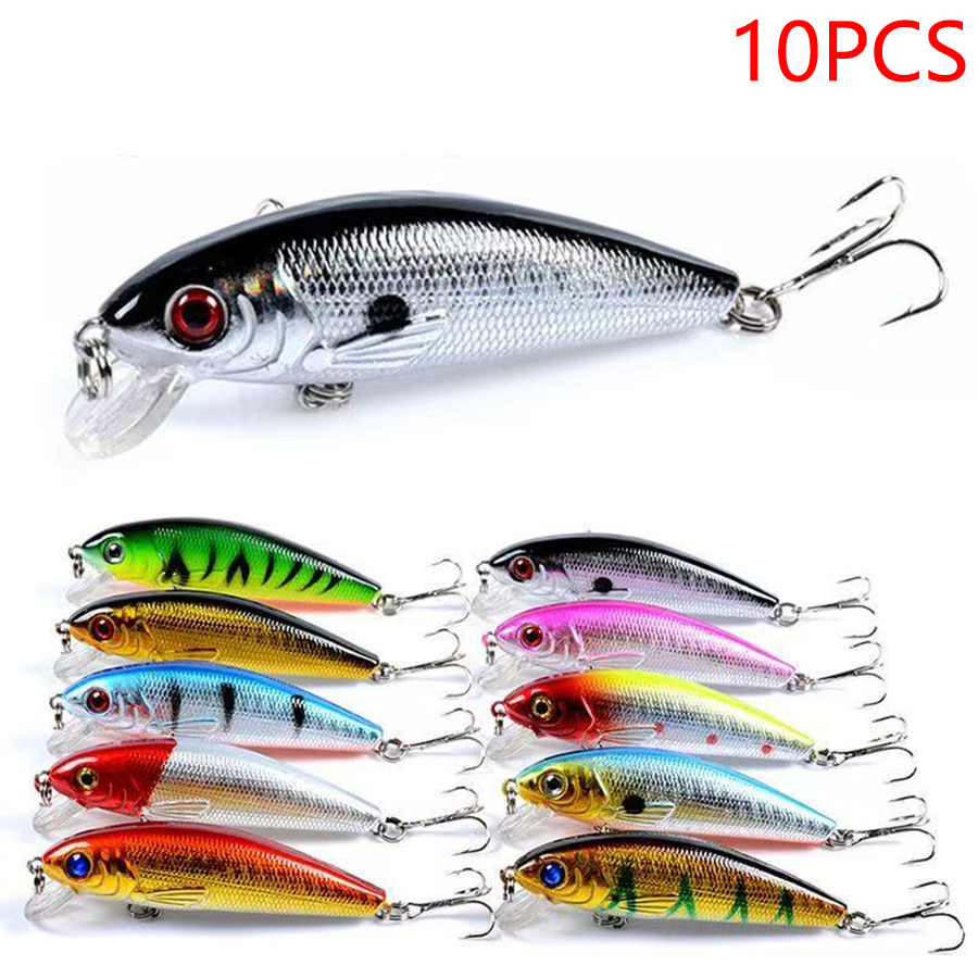 10 шт. джеркбейт гольян воблер – обзор и цена Fishing Lure Jerkbait
