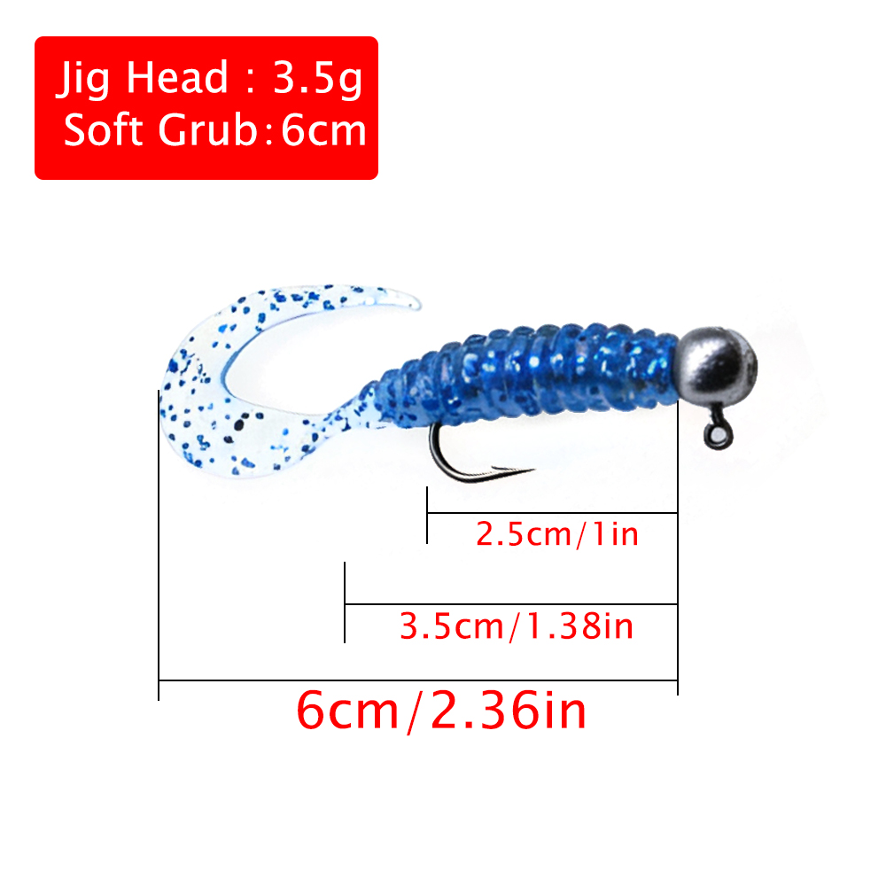 Набор из 10 мягких пластиковых – обзор и цена Fishing Lure Soft Plastic