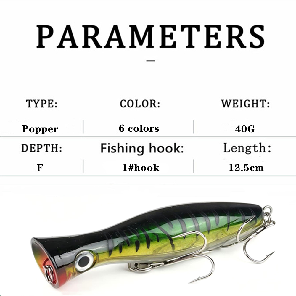 1 шт. 41 г. Большая плавающая  – обзор и цена Fishing Lure Topwater