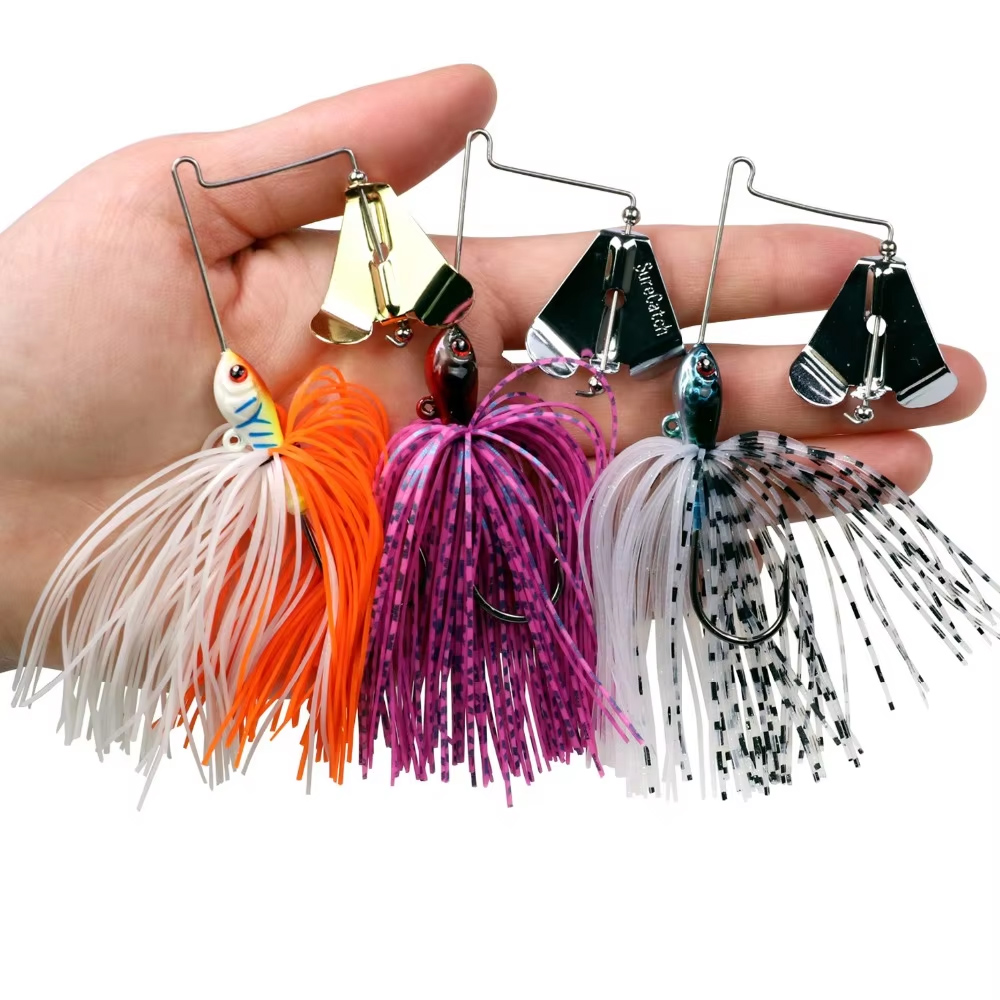 1 шт., 12,8 г, спиннербейт, ры – обзор и цена Fishing Lure Blade Bait