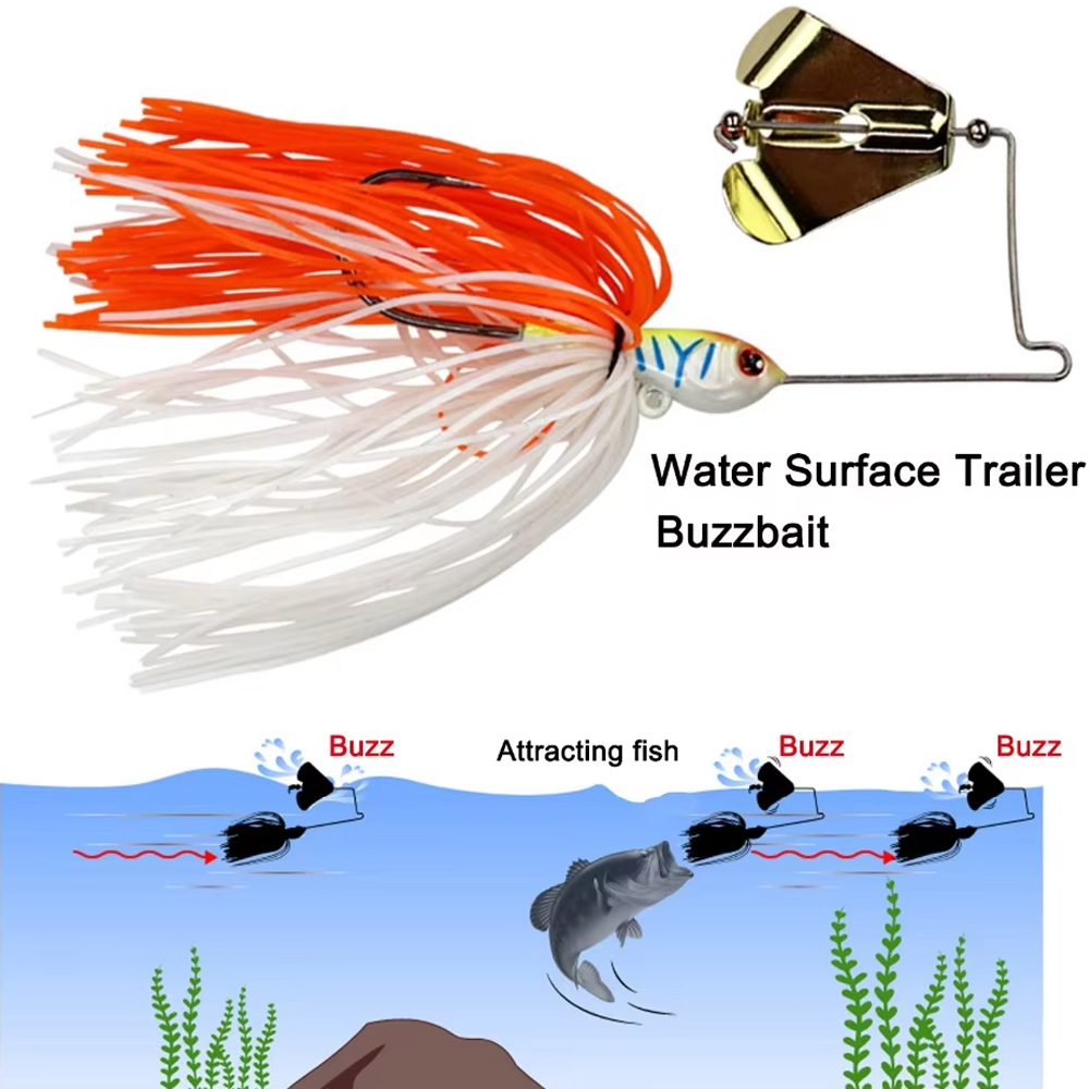 1 шт., 12,8 г, спиннербейт, ры – обзор и цена Fishing Lure Blade Bait