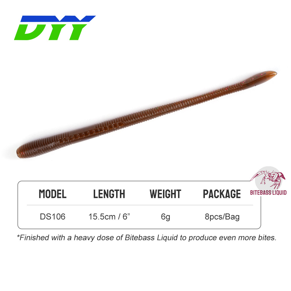 DYY 15,5 см, 6 г, 8 шт., тонка – обзор и цена Fishing Lure Soft Plastic