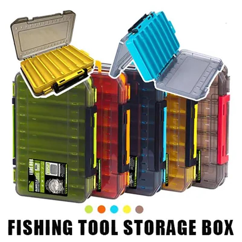 Двусторонняя компактная коробк – обзор и цена Fishing Lure Box