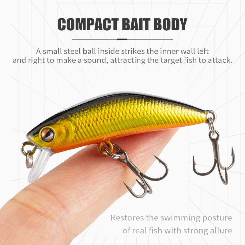 Воблеры LUSHAZER Minnow, тонущ – обзор и цена Fishing Lure Jerkbait