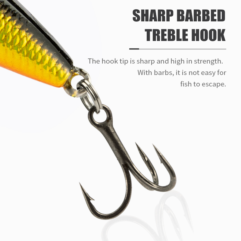 Воблеры LUSHAZER Minnow, тонущ – обзор и цена Fishing Lure Jerkbait