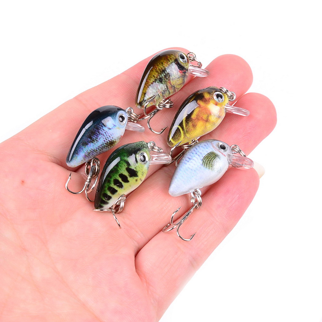 30 мм 2g Crazy воблер мини Top – обзор и цена Fishing Lure Crankbait